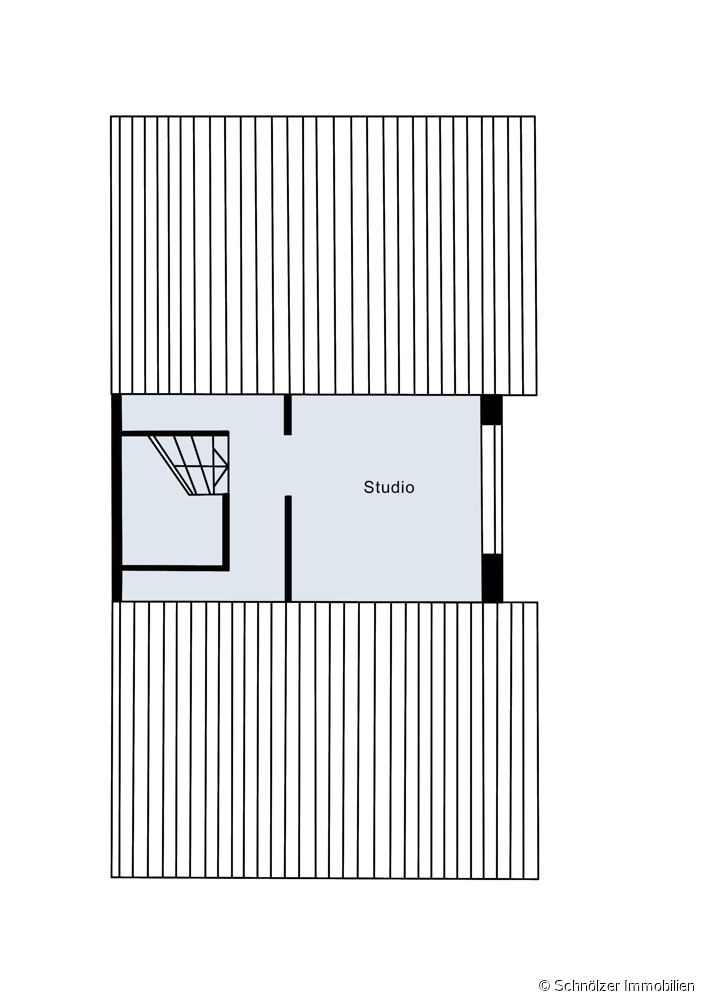 Grundriss Spitzboden