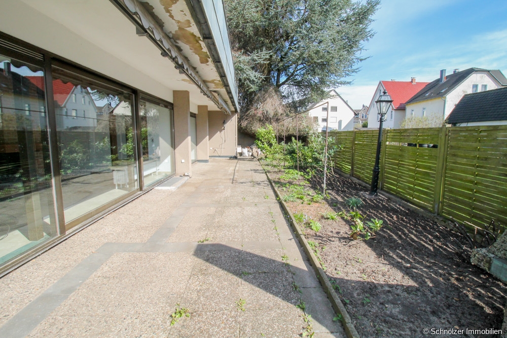 sonnige Südterrasse