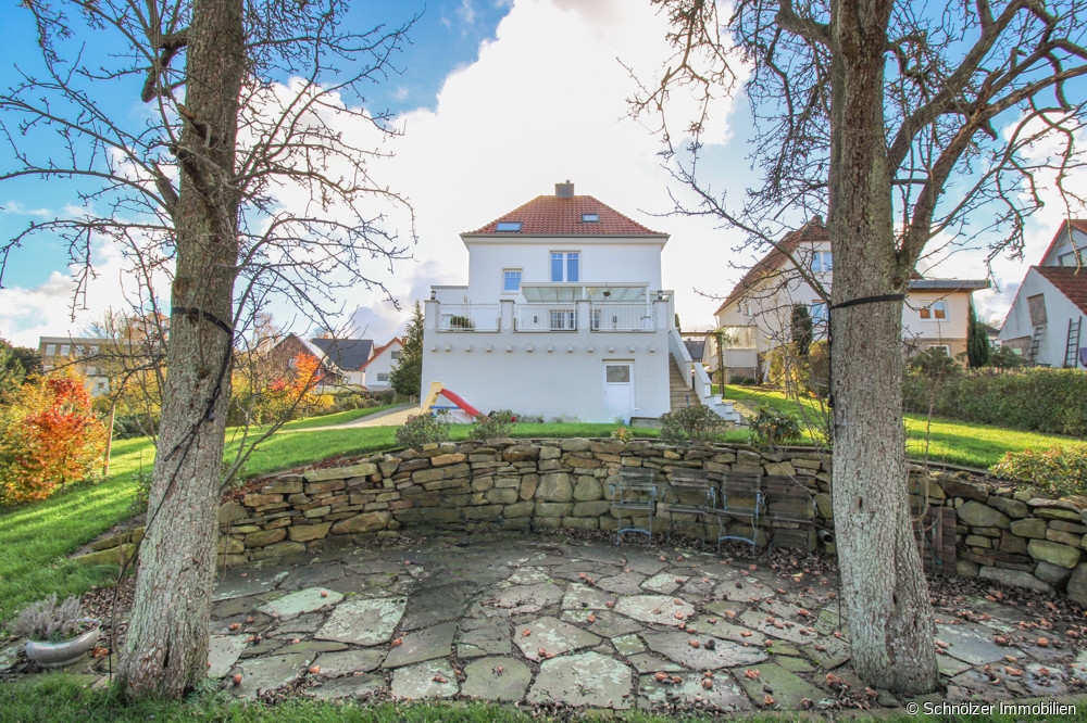 Blick vom Garten