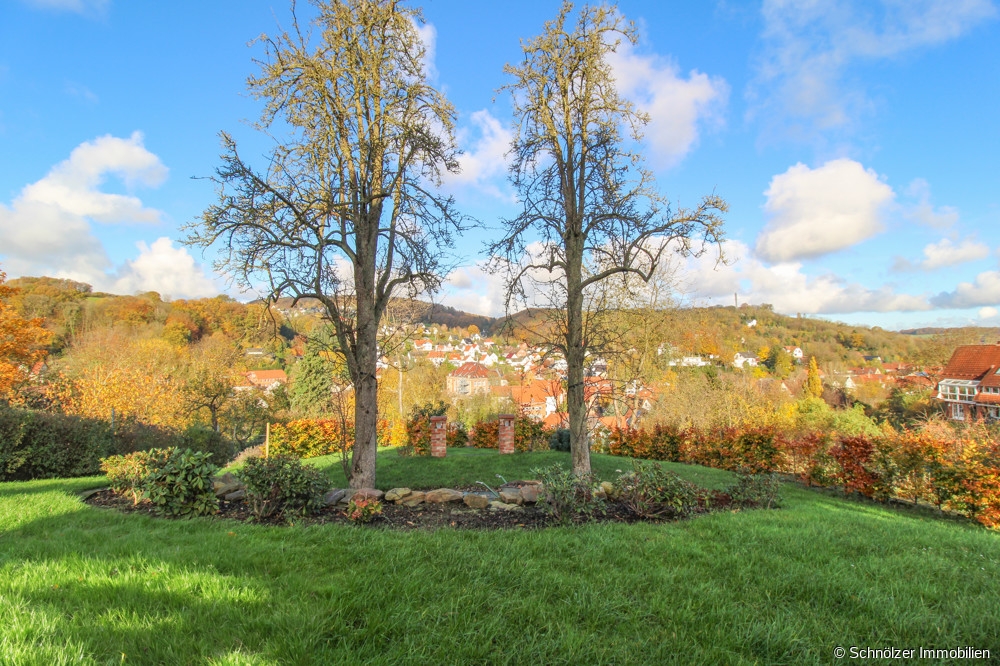 Aussicht aus dem Garten