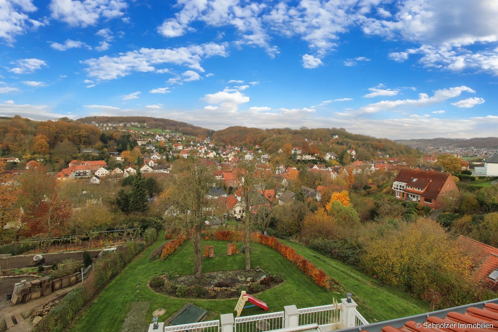 Ausblick auf den Garten