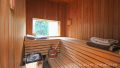 Sauna mit Fenster