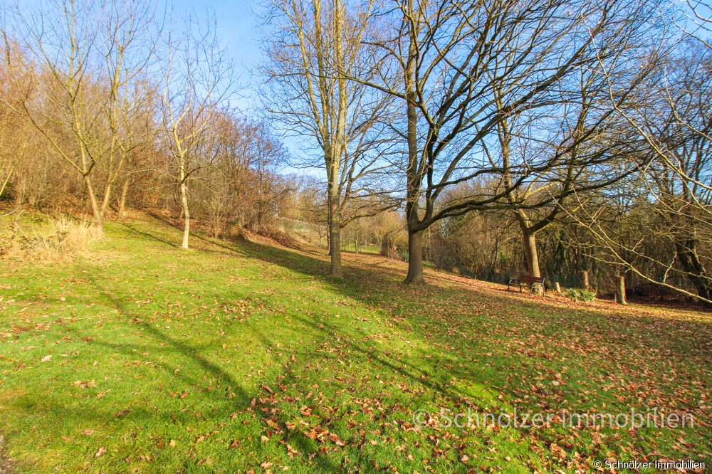 Weitläufig mit altem Baumbestand