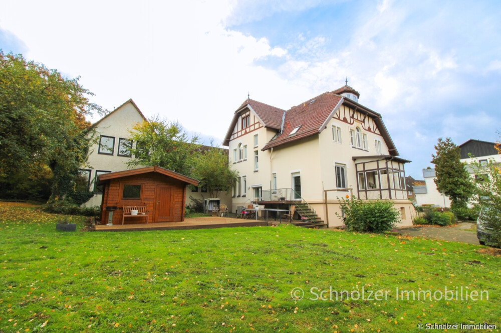 hintere Gartenansicht