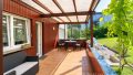 überdachte Terrasse