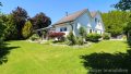 Gartenansicht entlang des Hauses