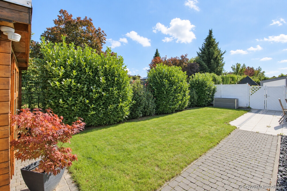 nicht einsehbarer Garten